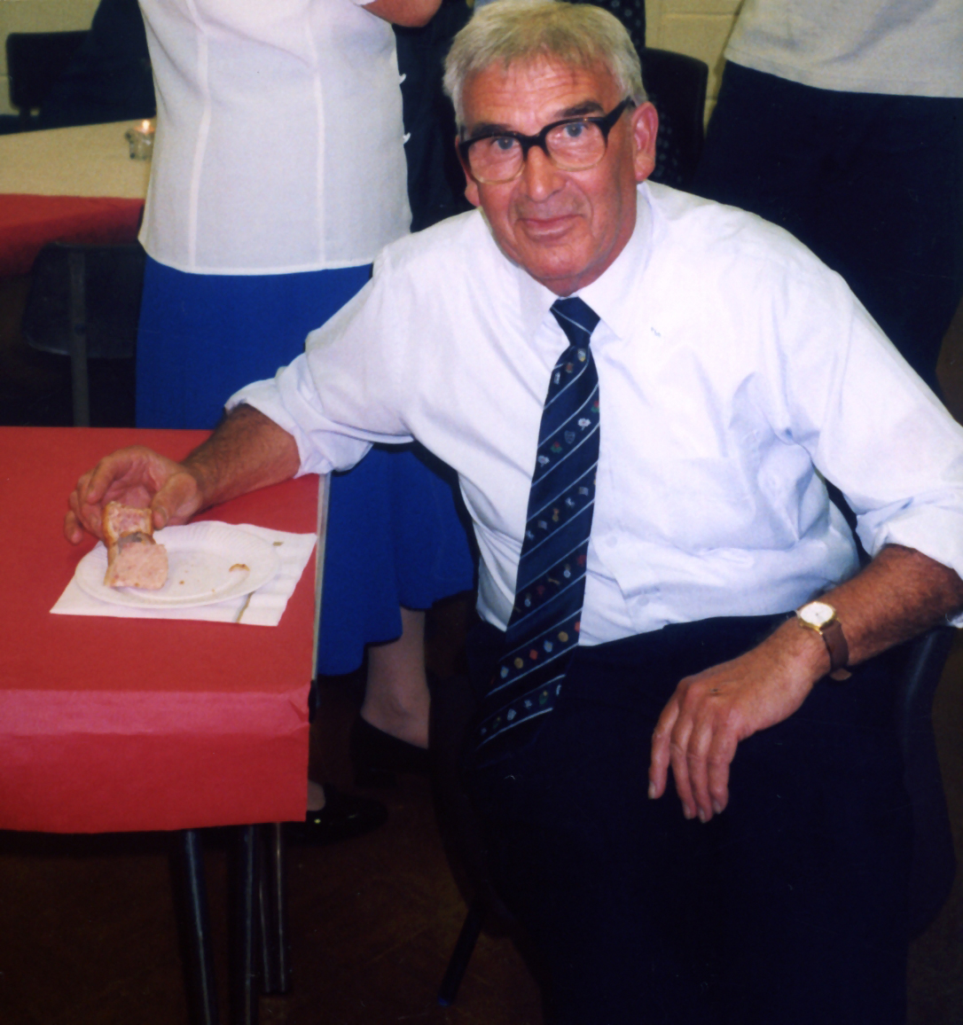 Ken at his retirement party (1999)